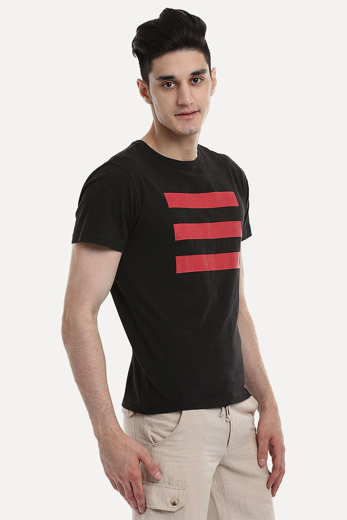 Triple Lined Short Sleeve Crew