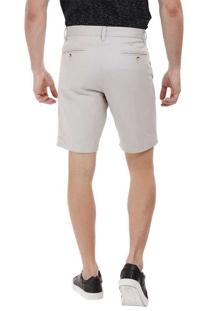 Twill Beige Chino Shorts