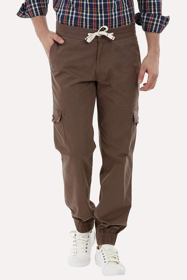 Twill Cargo Cuff Joggers
