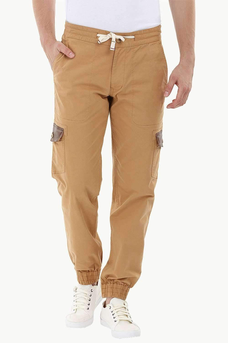 Twill Cargo Cuff Joggers