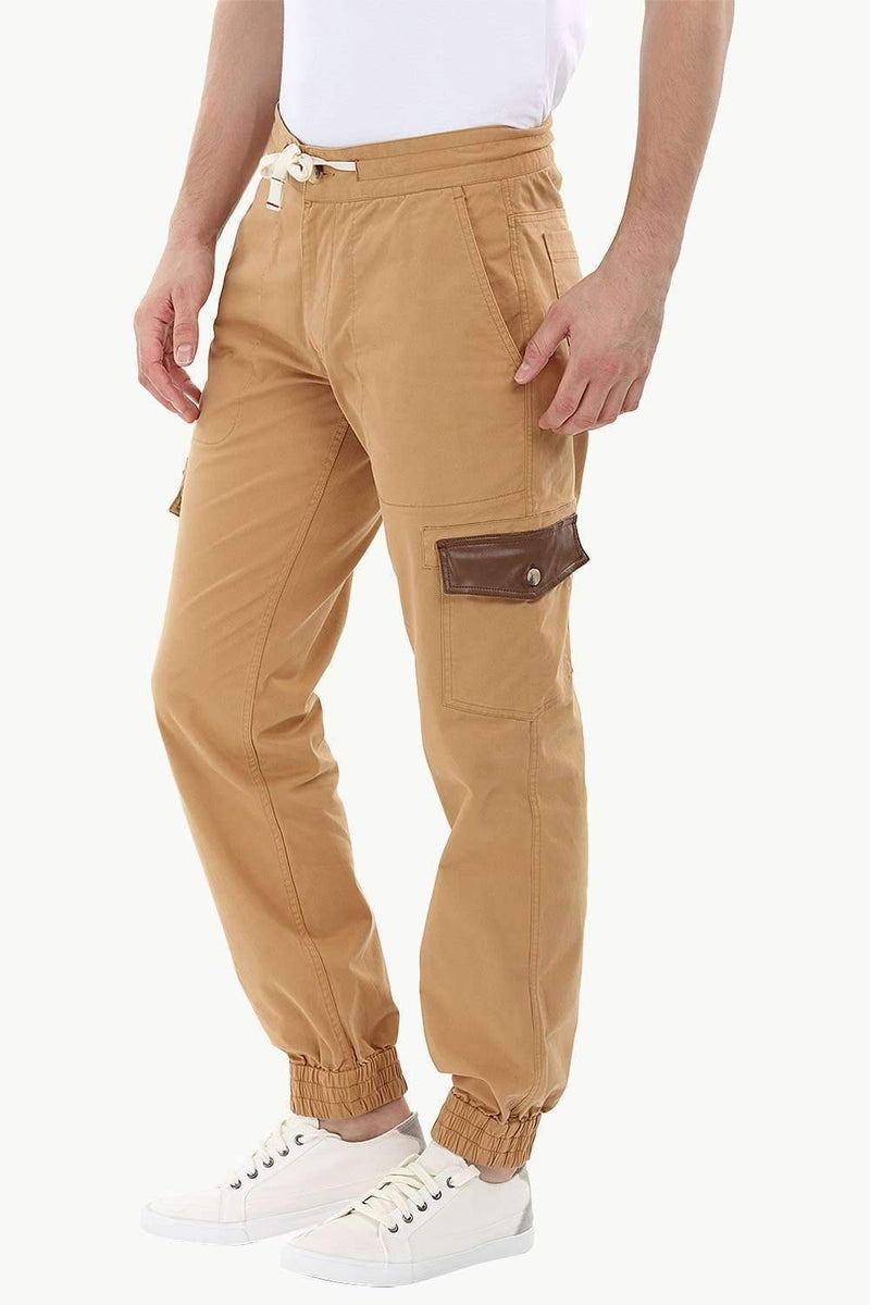 Twill Cargo Cuff Joggers