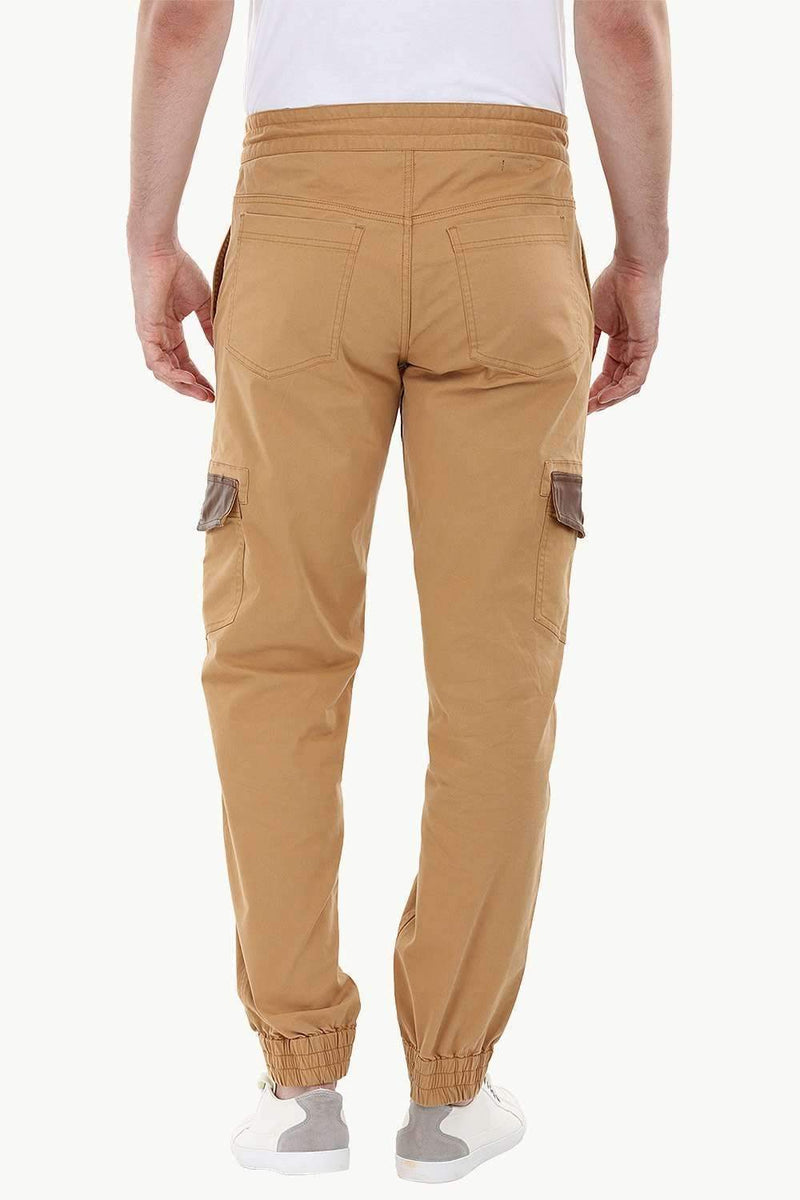 Twill Cargo Cuff Joggers