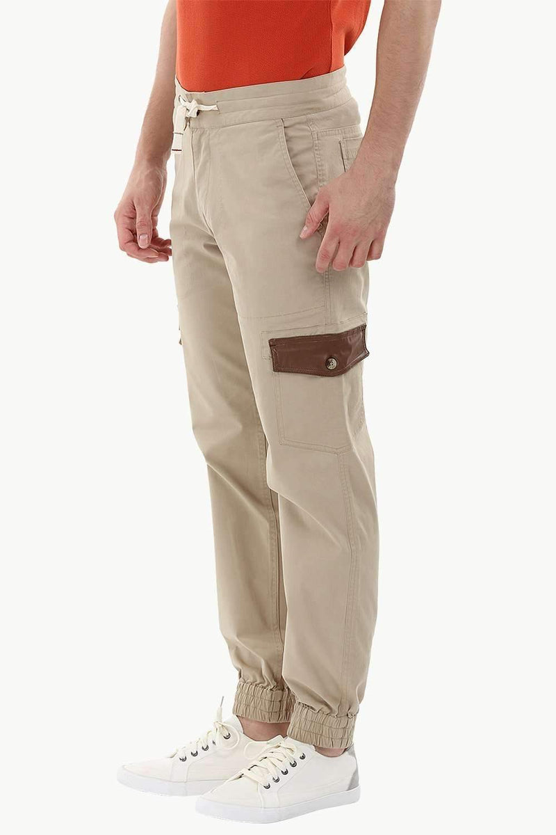 Twill Cargo Cuff Joggers