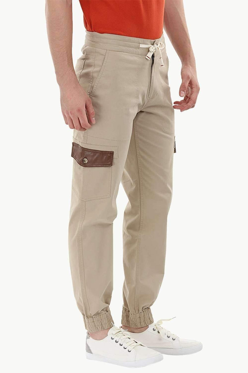 Twill Cargo Cuff Joggers