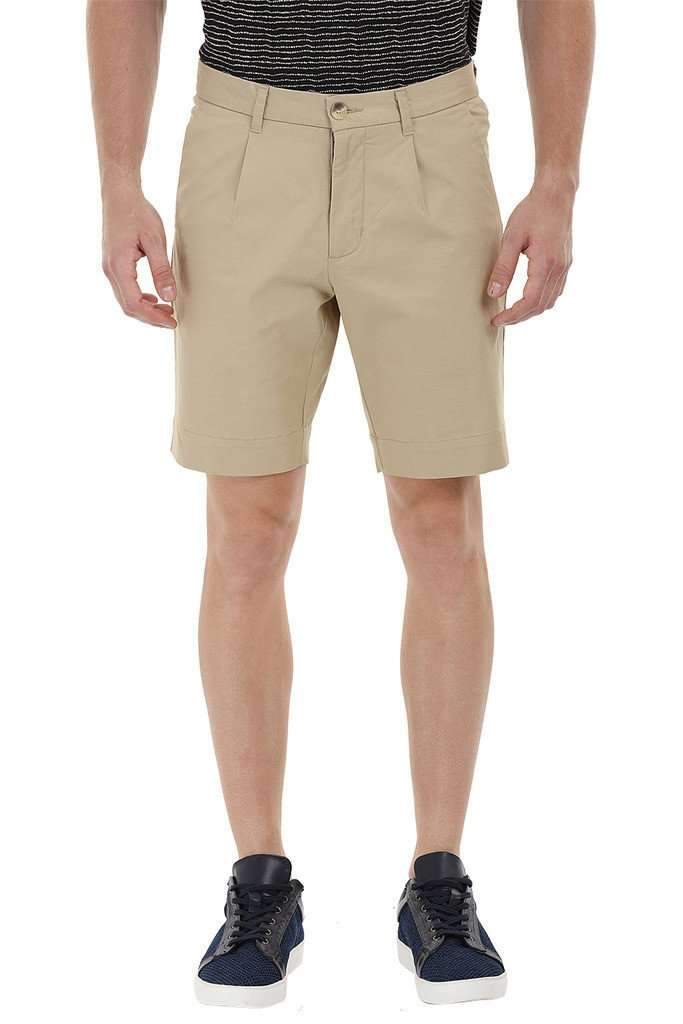 Twill Khaki Chino Shorts
