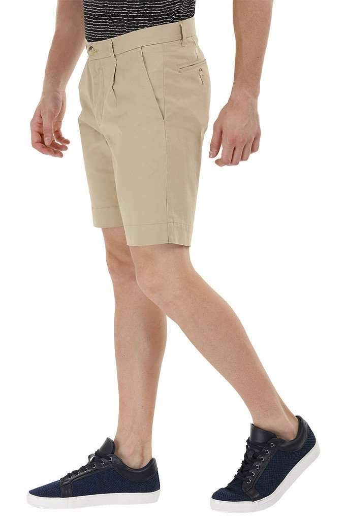Twill Khaki Chino Shorts