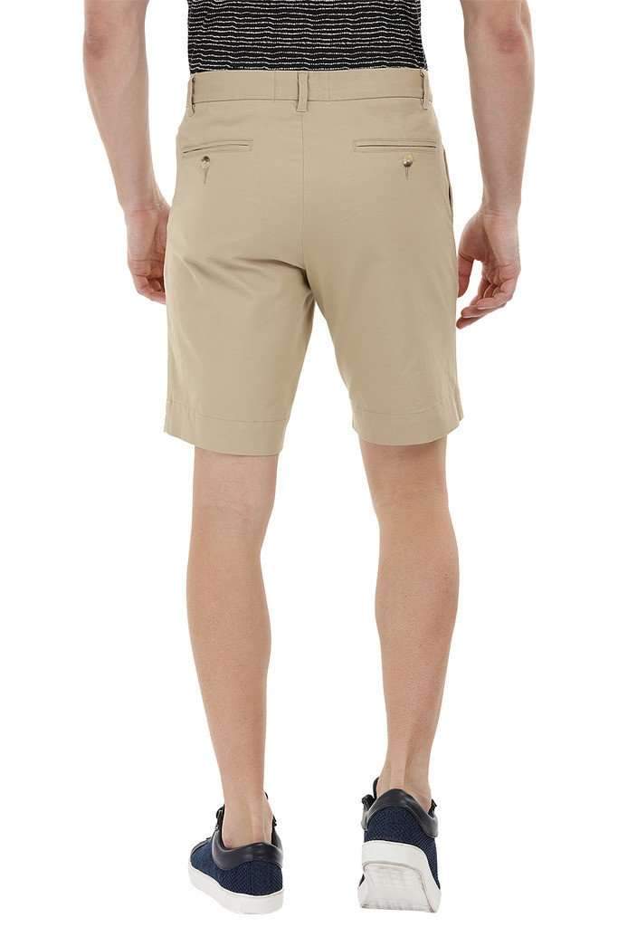 Twill Khaki Chino Shorts