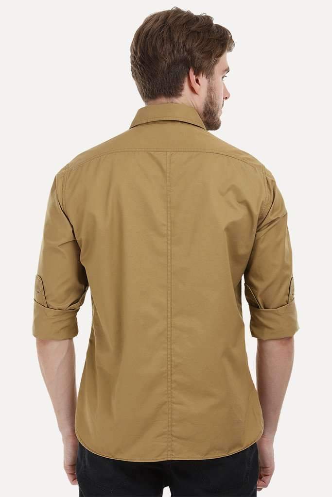 Urban Shirt with Pleated Pockets