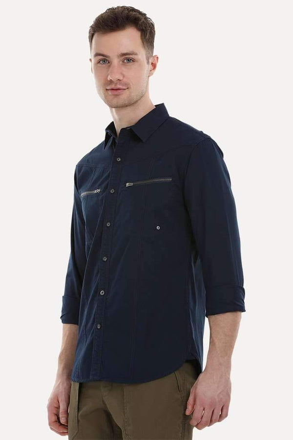 Urban Shirt with Zipper Pockets