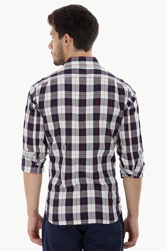 Versatile Check Cotton Shirt