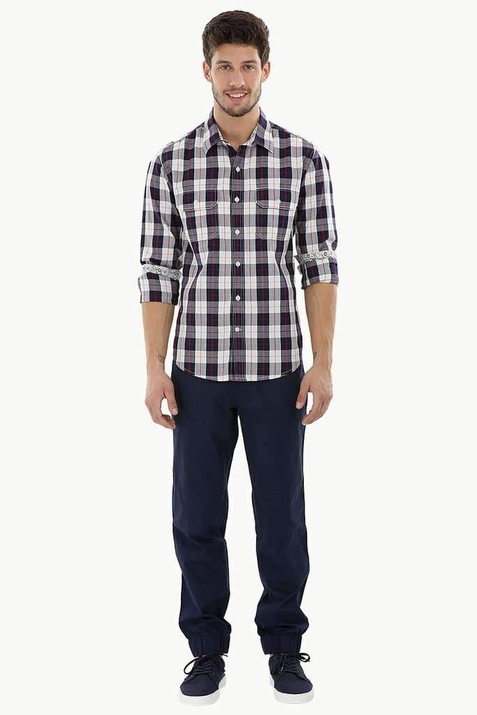 Versatile Check Cotton Shirt