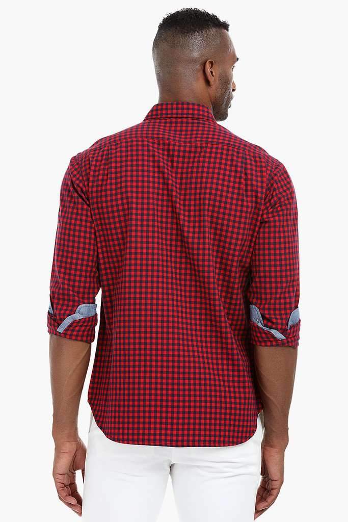 Versatile Gingham Check Shirt
