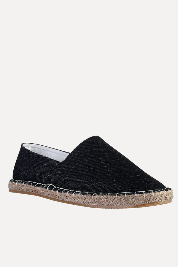 Washed Denim Espadrilles