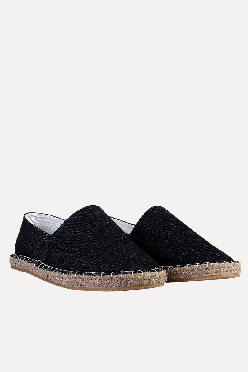 Washed Denim Espadrilles