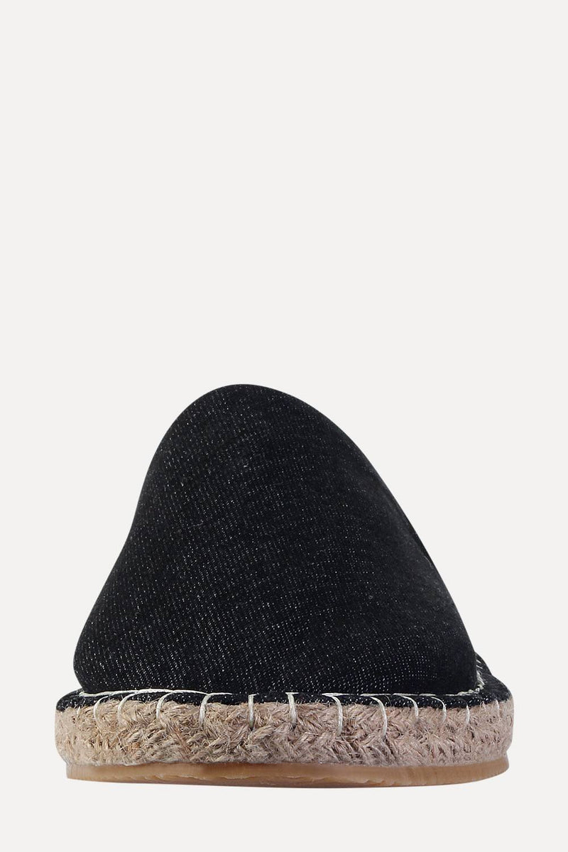 Washed Denim Espadrilles