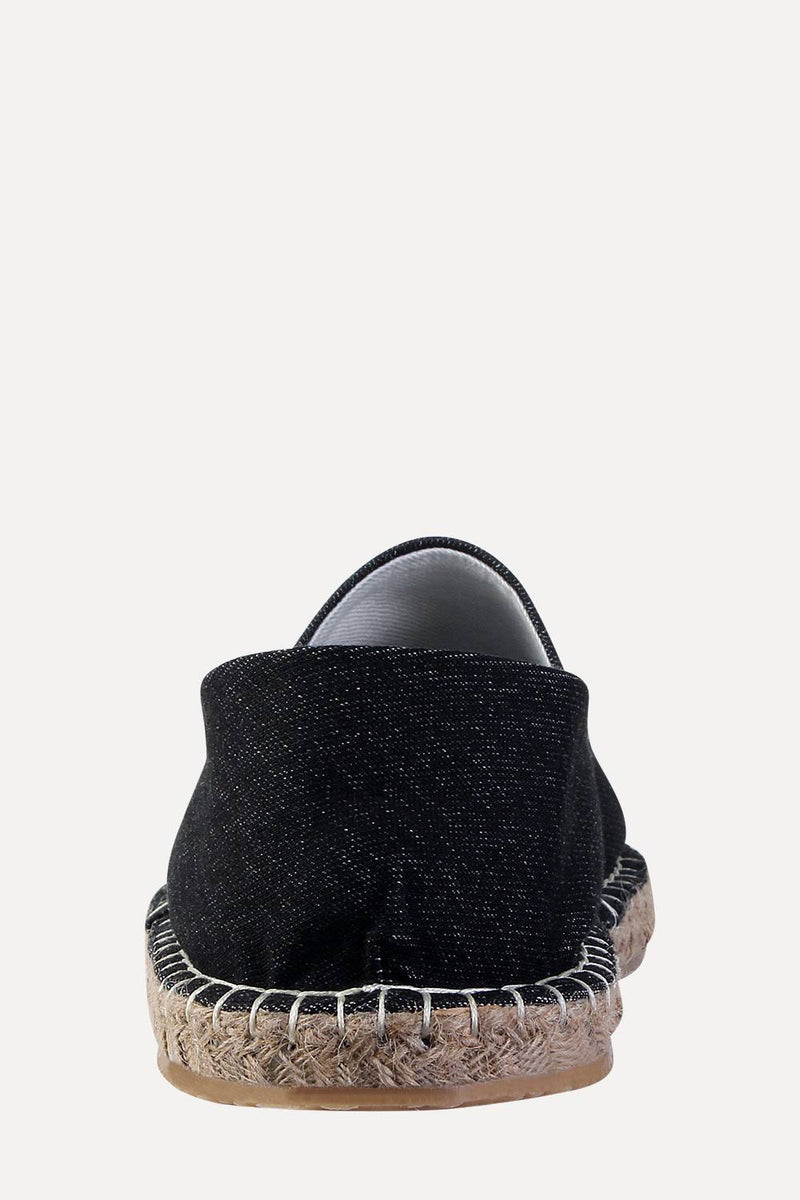 Washed Denim Espadrilles