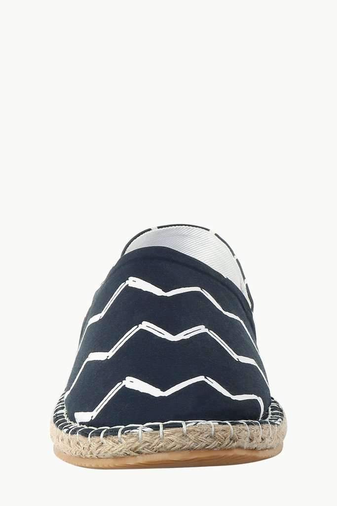 Wave Print Summer Espadrilles