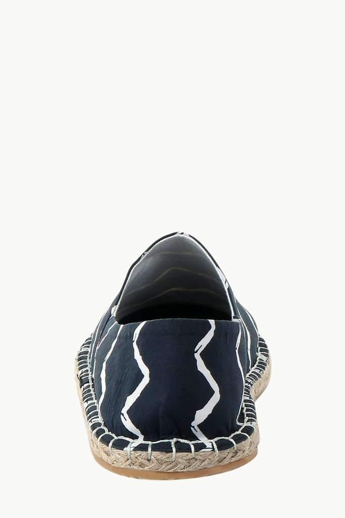 Wave Print Summer Espadrilles