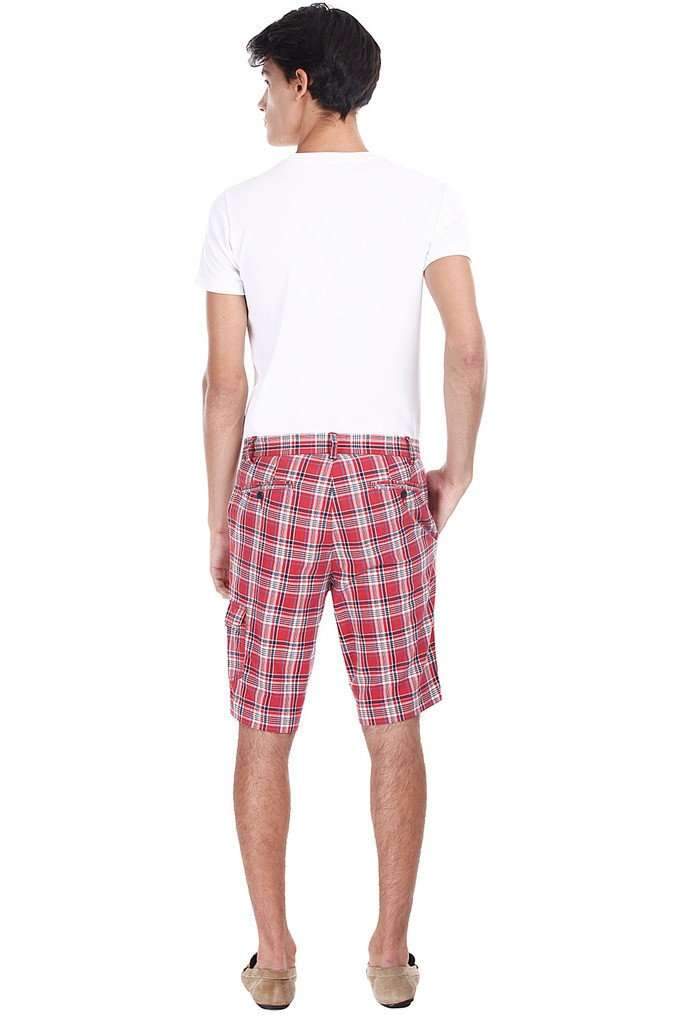 Yarn Dye Plaid Soft Wash Shorts