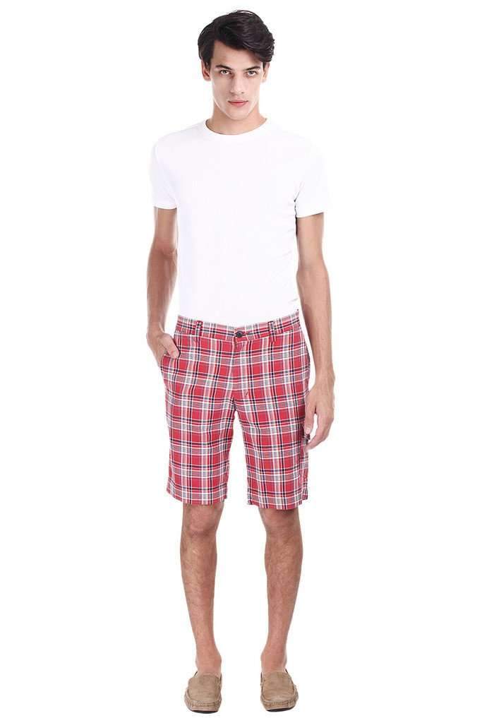 Yarn Dye Plaid Soft Wash Shorts