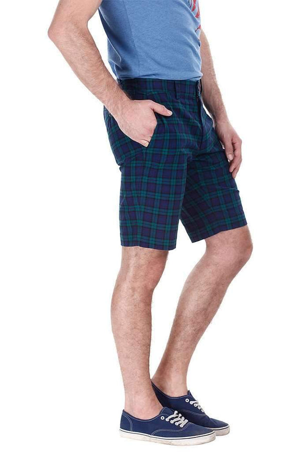 Yarn Dye Plaid Soft Wash Shorts