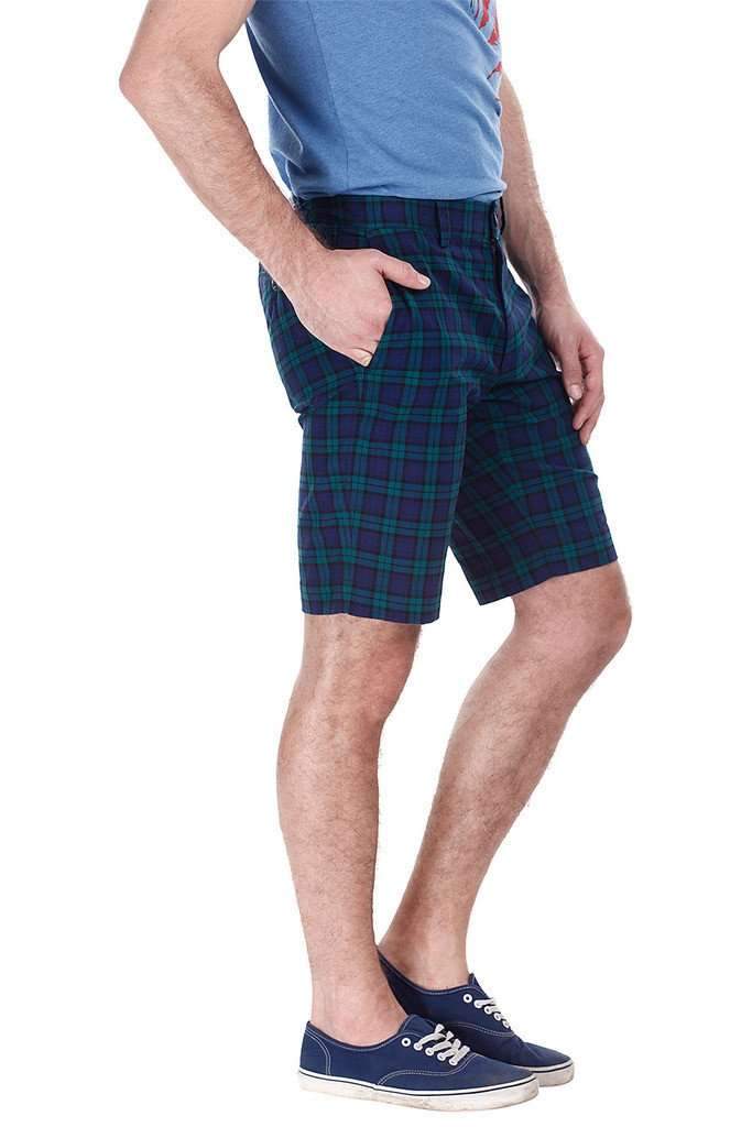 Yarn Dye Plaid Soft Wash Shorts