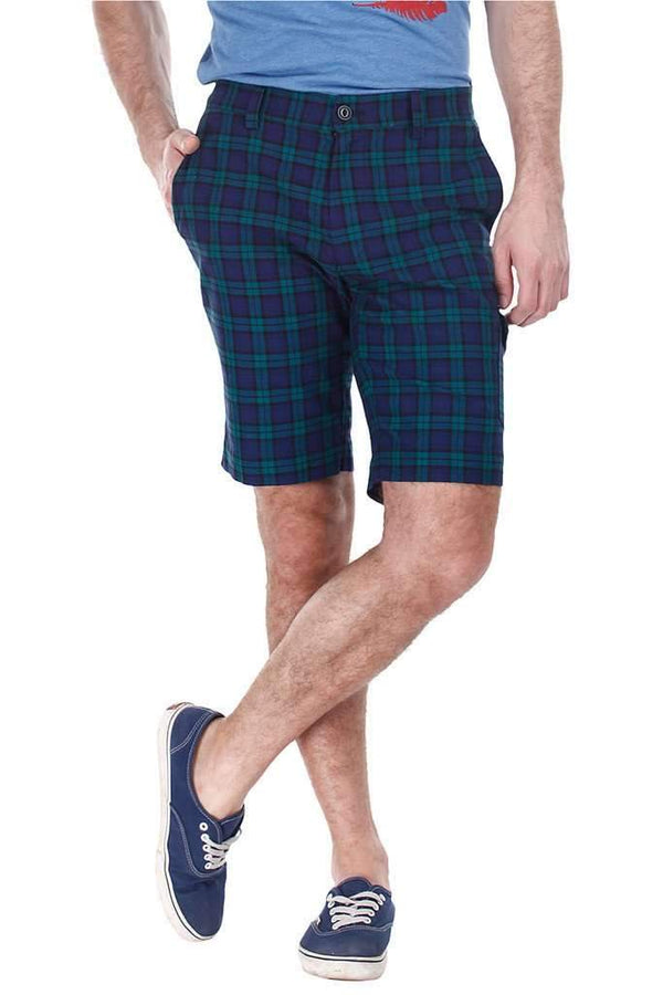 Yarn Dye Plaid Soft Wash Shorts